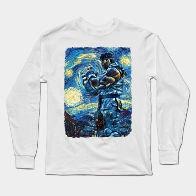 Street Fighter Long Sleeve T-Shirt by todos